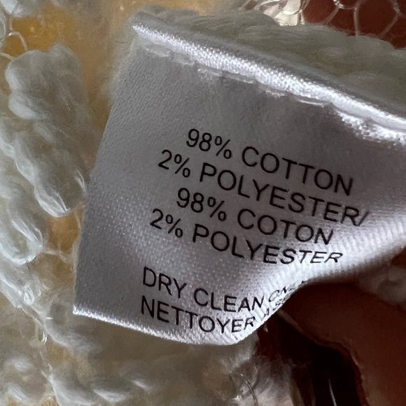 Trina Turk Women’s Short Sleeve Mesh Striped Sweater Size Medium - Picture 5 of 6